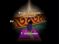 une photo d'Ã©cran de Aladdin - La Revanche de Nasira sur Sony Playstation